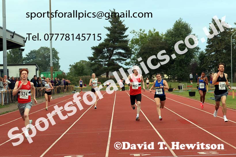 400 metres, 2025 NEGP No 5 Monkton, Wednesday, July 23rd. Photo: David T. Hewitson/Sports for All Pics